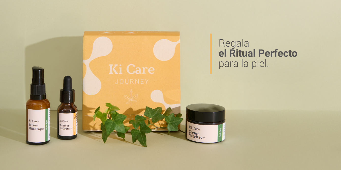 Caja de Regalo con rutina de Serum Mimetique, Booster Hidratante y Crema Nutritiva