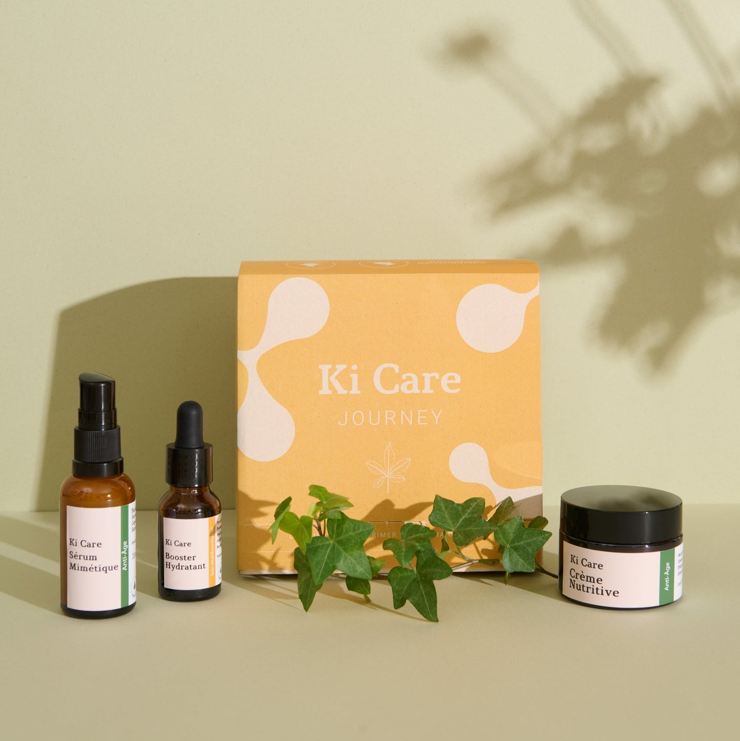Caja de Regalo Rutinas para la piel, cuerpo y alma con Ácido Hialuronico, Vitamina E y Gymnostemma
