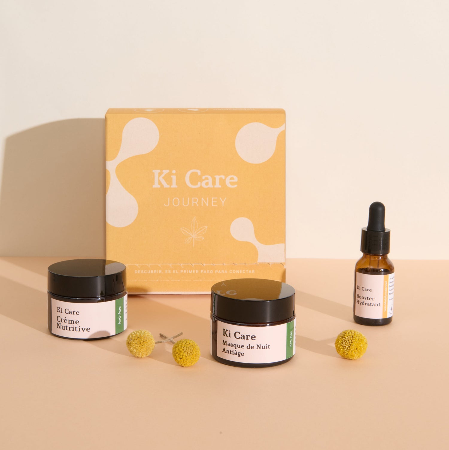 Rutina Antiedad: Crema Nutritiva, Mascarilla Nutritiva Antiedad y Booster Hidratante