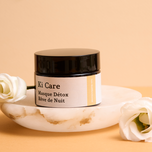 Mascarilla nocturna purificante con extractos de Reishi, té verde y piña. 50 ml.