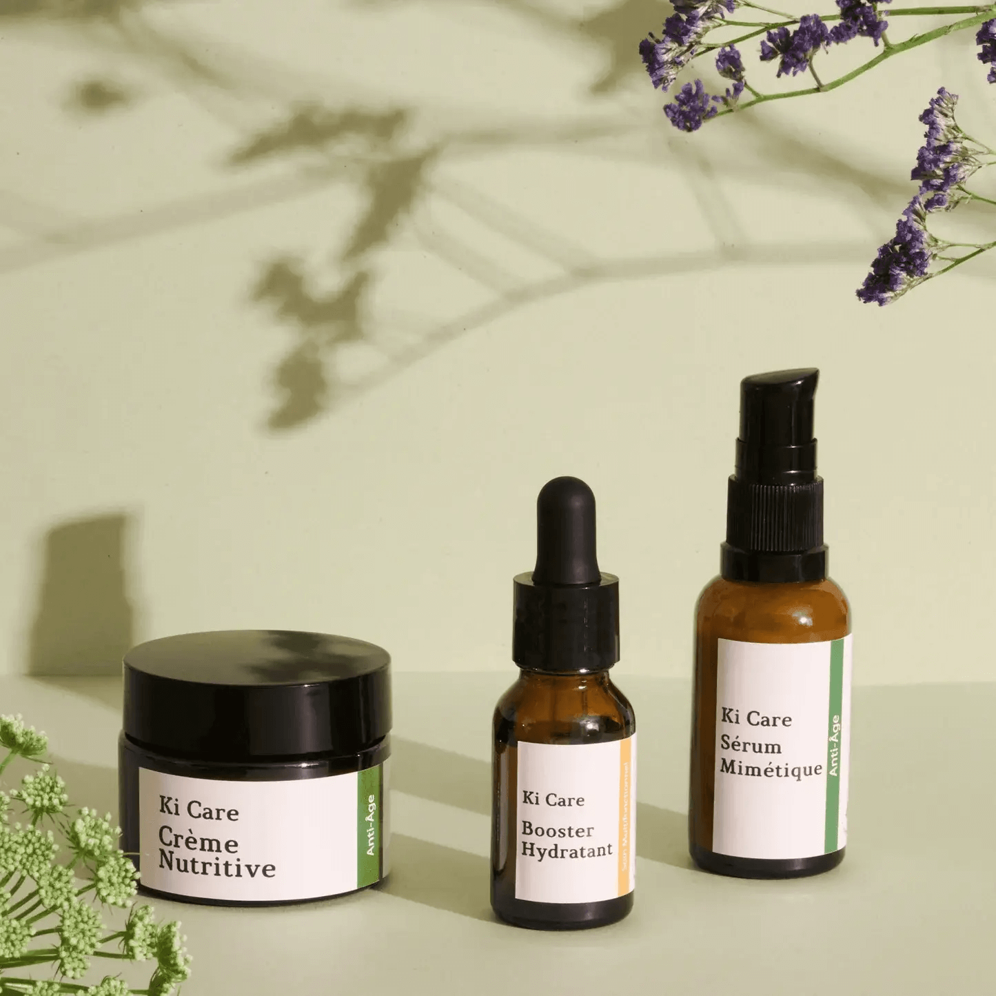 Rutina Derm Repair para Pieles Maduras Resecas y Deshidratadas con Serum de Vitamina C, Mimetic Serum y Booster Humectante