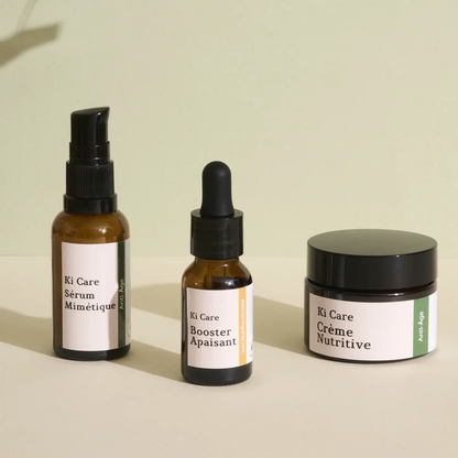 Rutina Derm Repair para Pieles Maduras Sensibles o con Rosacea con Mimetic Serum, Crema Nutritiva y Booster Calmante