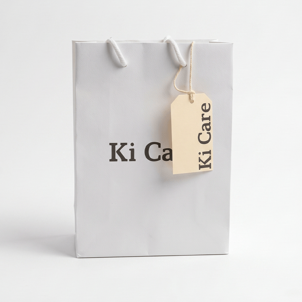 Bolsa de Regalo Ki Care con Tag para Dedicatoria