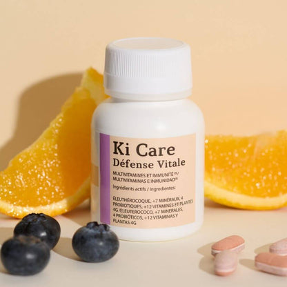 Défense Vital. Comprimidos con Ginseng Siberiano, minerales y probióticos