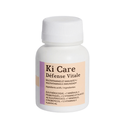 Défense Vital. Comprimidos con Ginseng Siberiano, minerales y probióticos