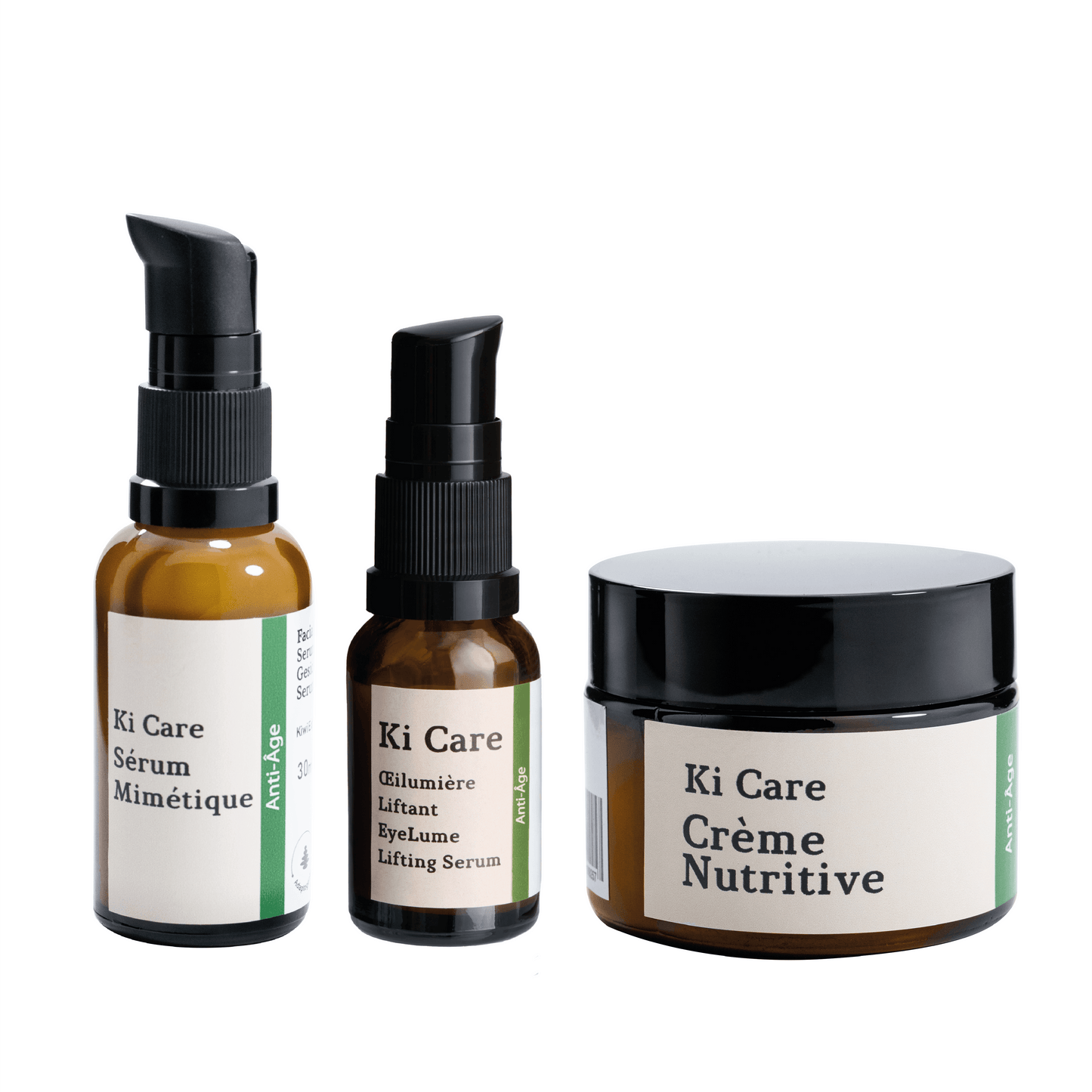 Rutina Antiedad Antioxidante Completa: Serum Mimetique, Contorno de Ojos y Crema Nutritiva