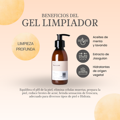 Rutina Facial: Pack de Gel Limpiador Facial_Beneficios_Ki Care